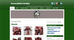 Desktop Screenshot of fursonalities.com